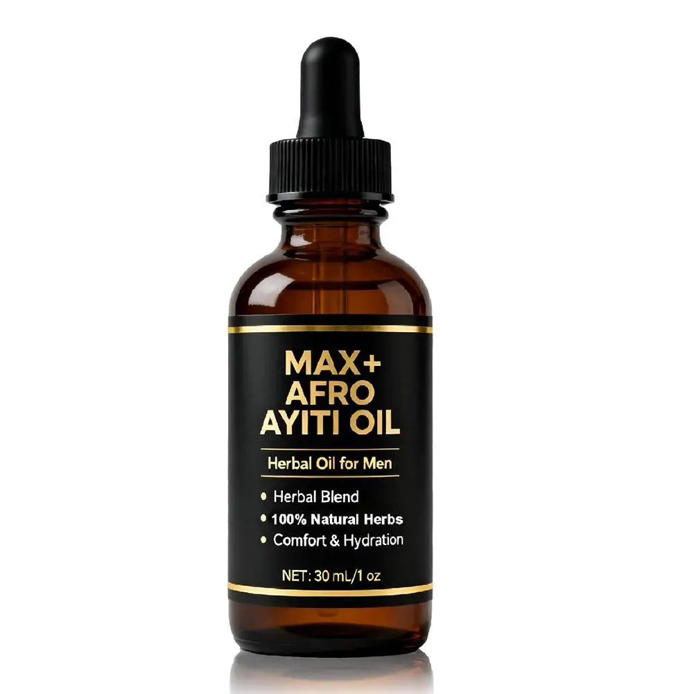 Natural Herbal Men's African Ayi Oil MAX+ AFRO AYITI OIL Male Body Massage Essence Oil
