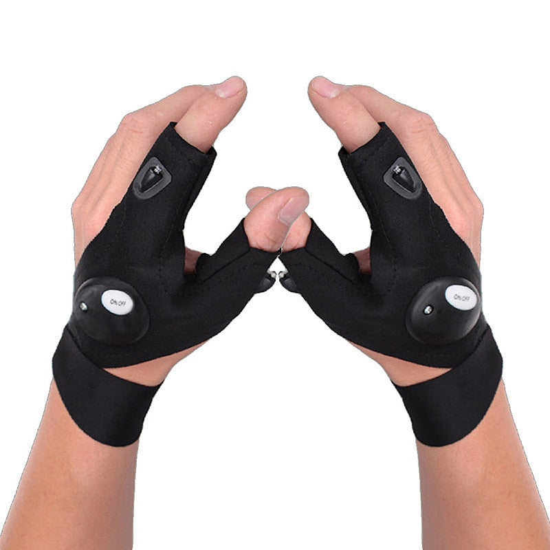 LED Flashlight Glove