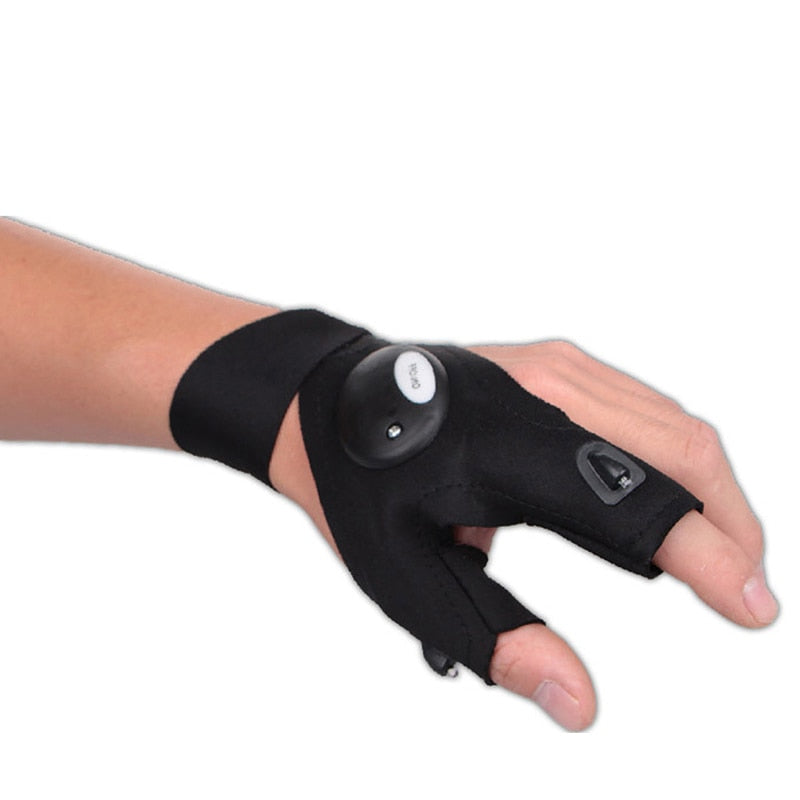 LED Flashlight Glove