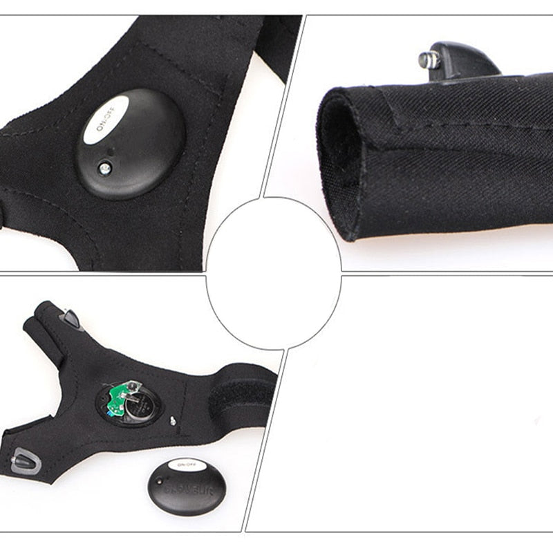 LED Flashlight Glove