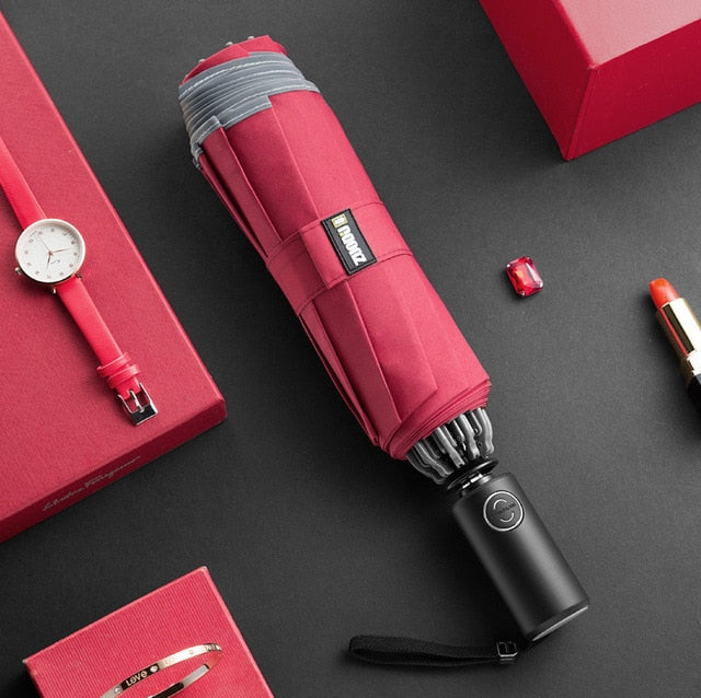 Foldable Reversible Automatic Umbrella(Reflective Strips